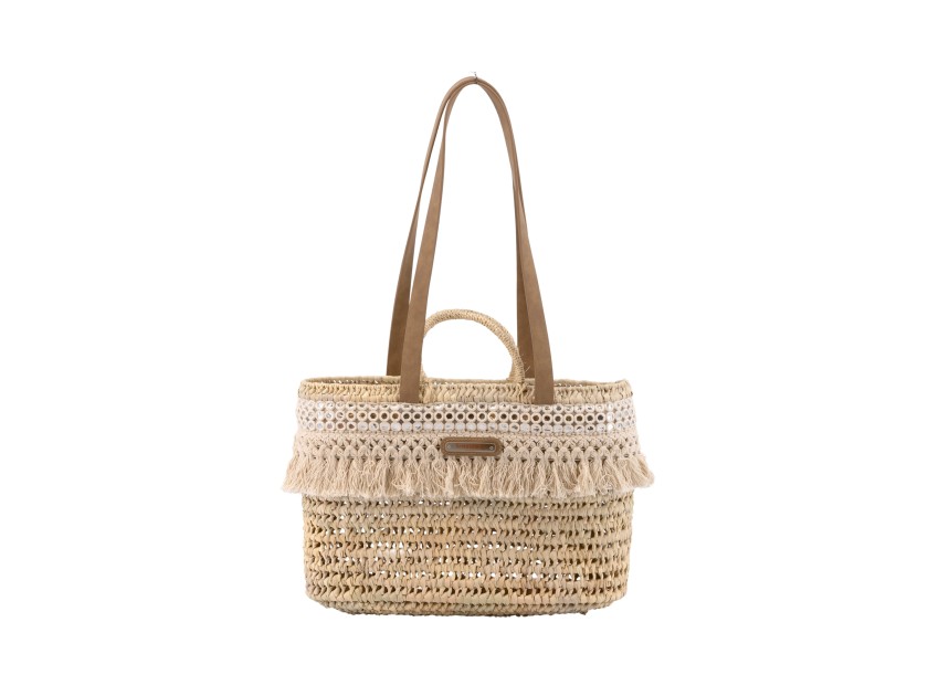 Bolso de palma de hombro NICOLE                 
